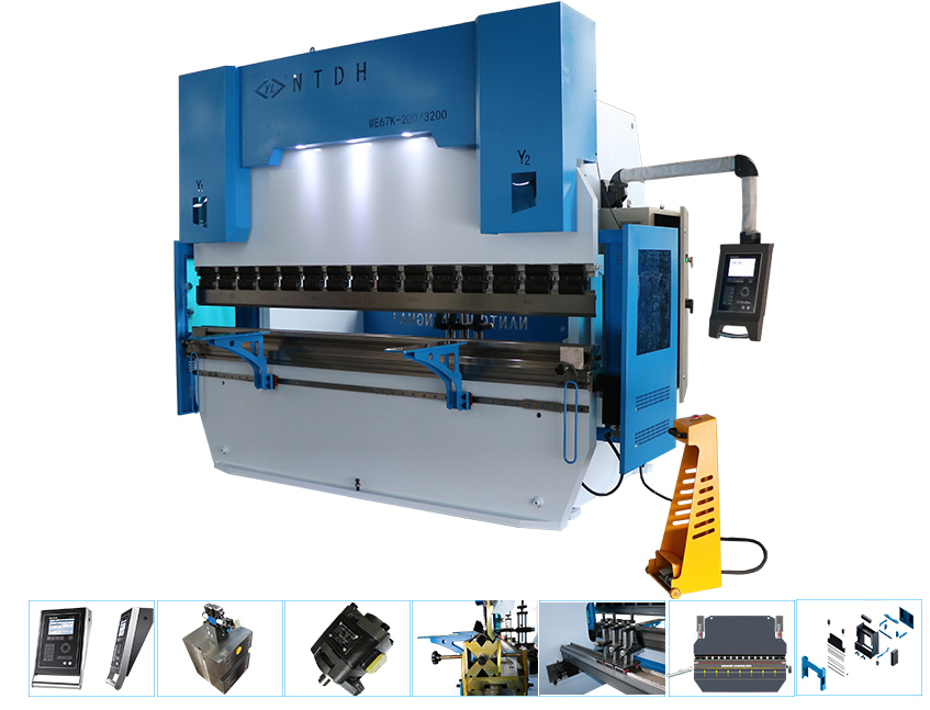 WE67K-200/3200 Servo CNC Press Brake